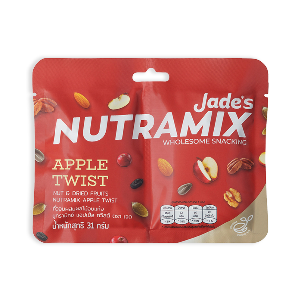 Jades Nutramix Apple Twist, оптовая продажа, низкий уровень сахара, сушеные фрукты, низкий уровень сахара, здоровая закуска