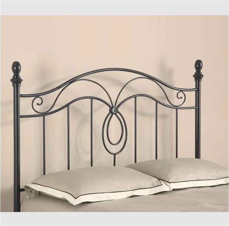 Gray luxurious metal headboard modern wall decor hardware furniture parts for hotel spa home bedroom bed head bulk quantity 2023