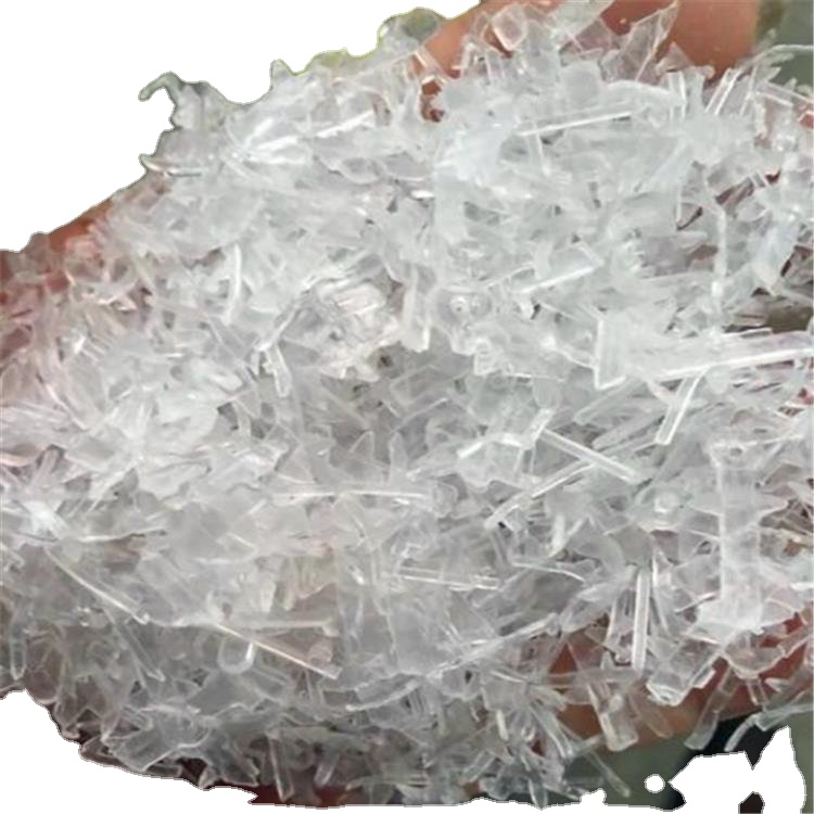 Полная сертификация, прозрачная ПЭТ бутылка, скрап/ПЭТ хлопья, белая/переработанная ПЭТ смола