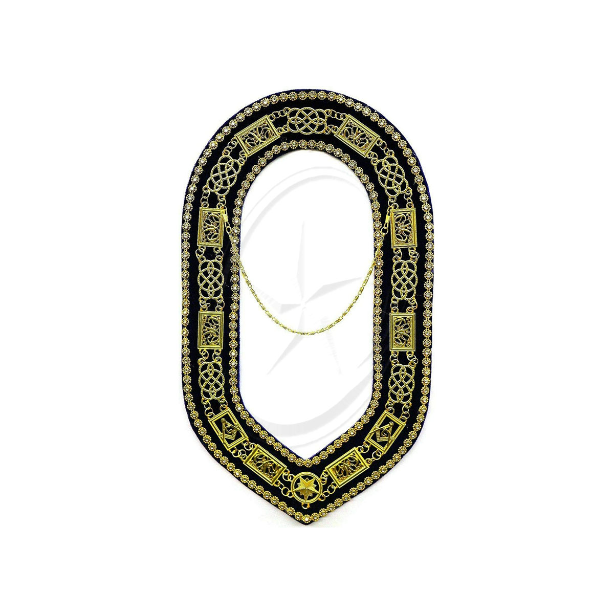 Золотая цепочка Masonic Regalia Free shrmason, красная бархатная цепочка на шею Masonic Shriner, драгоценности Shriner