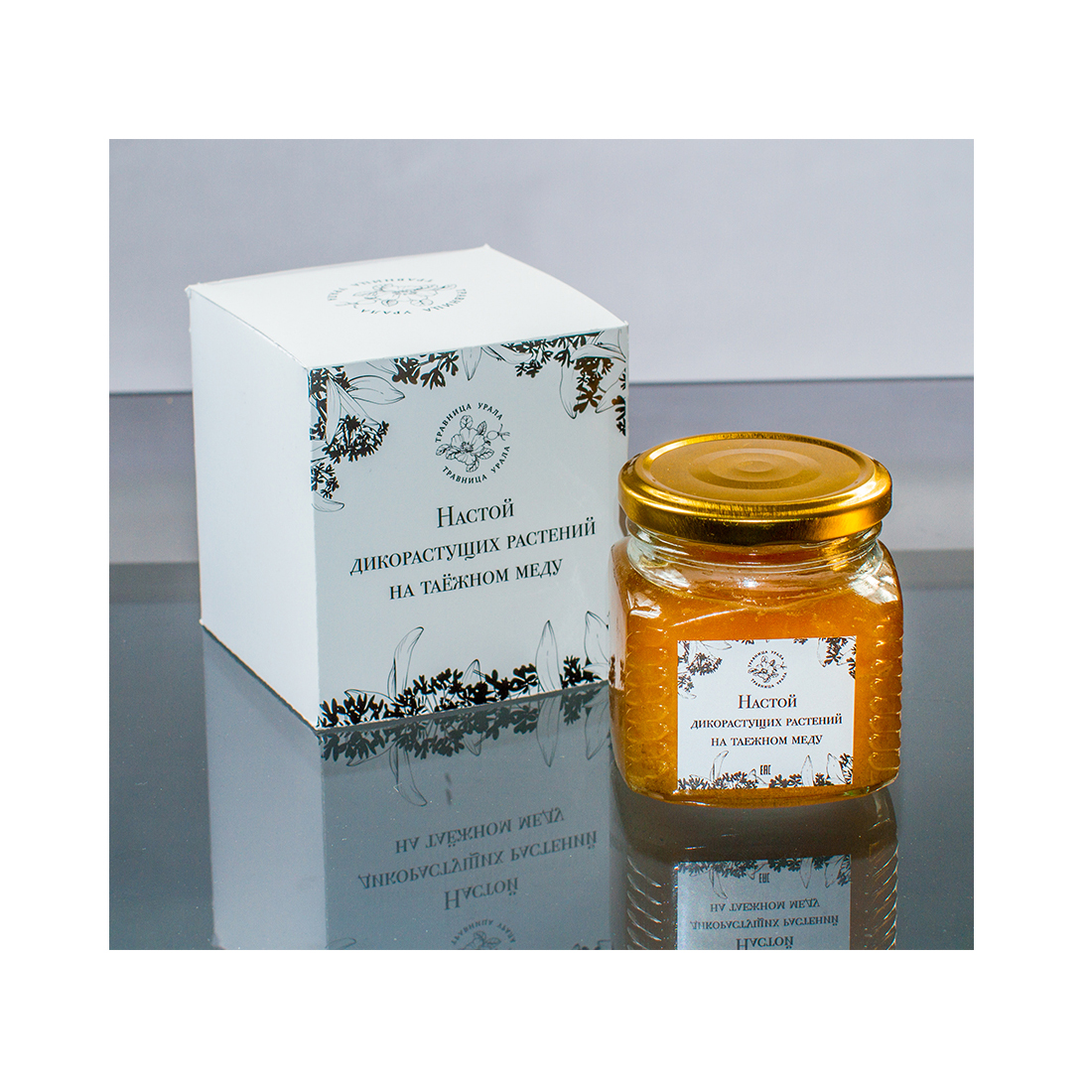 Инфузия диких растений на основе taiga honey 300 г. 100% натуральный продукт