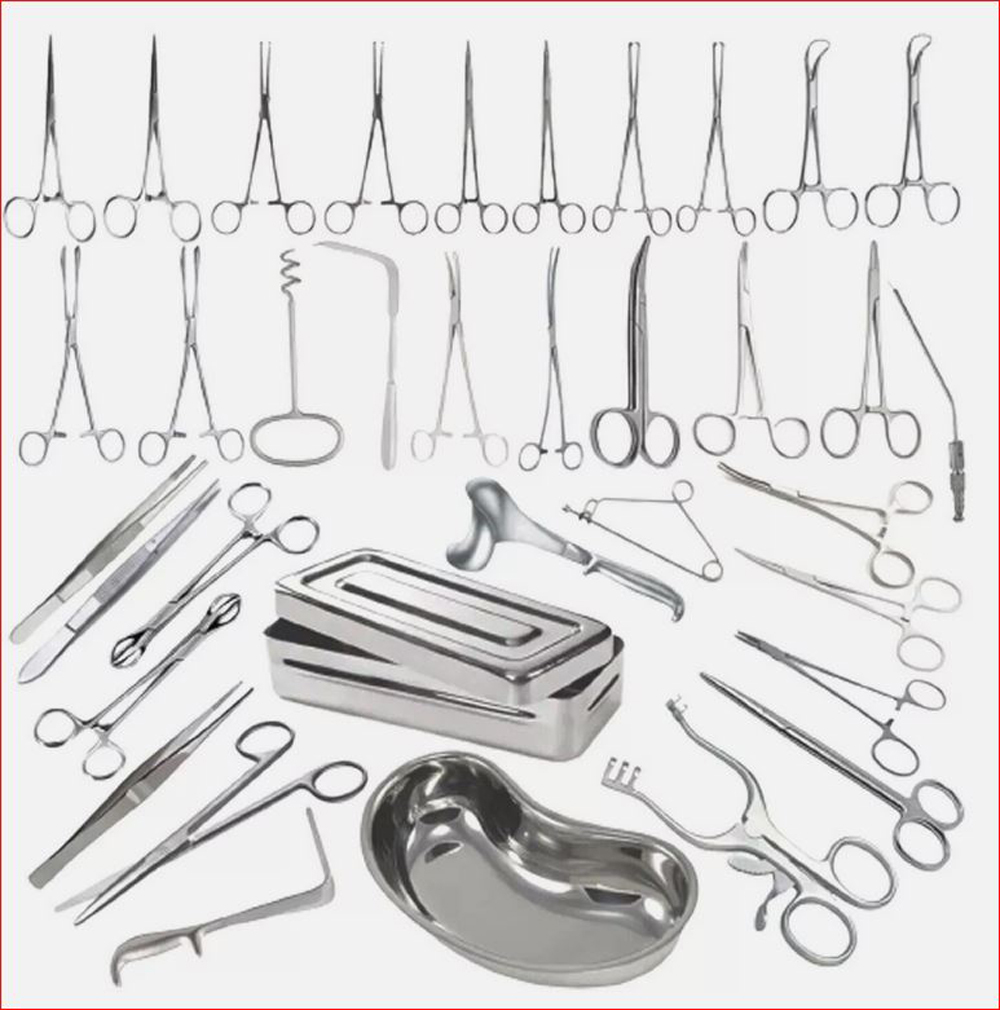 Premium Quality Hysterectomy Abdominal Instrument Set/Kit Surgical Surgery Instruments Vaginal Hysterectomy