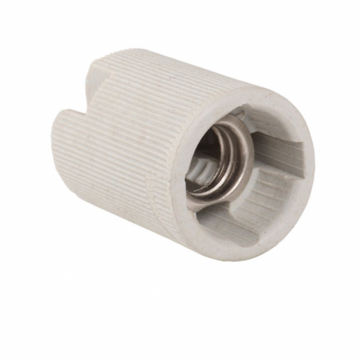 Wholesale High Quality E14 Ceramic Lamp Holder White Straight LED Bulb Bracket 250V 50/60Hz For Style Screw Hot Sale