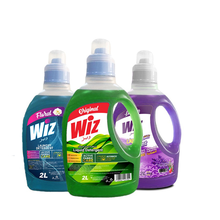 Latest Arrival Best Quality Bulk Selling UAE Made Custom Original Fragrance 3 Set Laundry Detergent Liquid for Sale