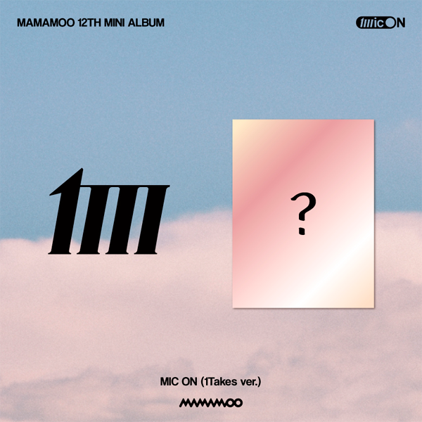 [Официальный Альбом KPOP] корейский мини-альбом KPOP IDOL Boy Group Girl Group MAMAMOO 12-й [MIC ON] 1 подходит ver.