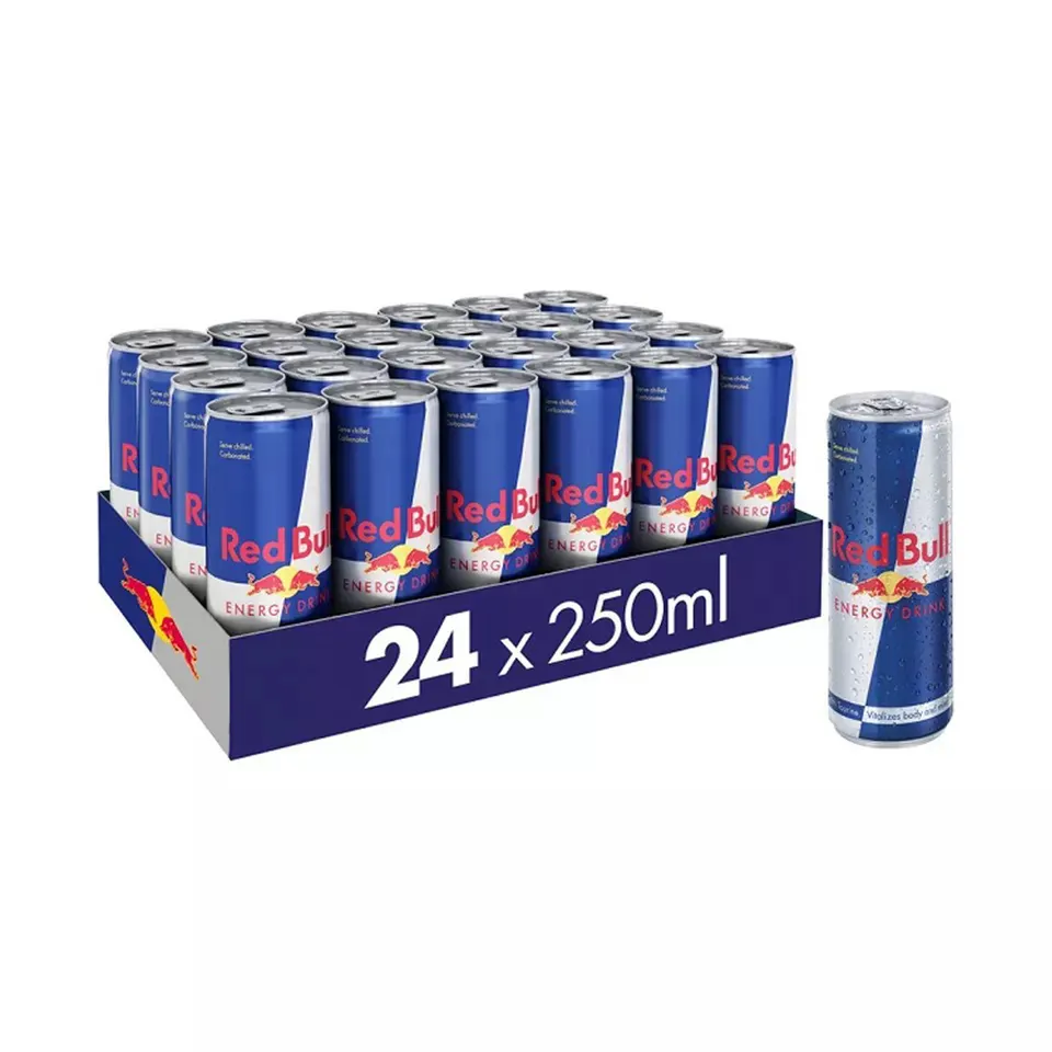 Недорогой качественный Энергетический Напиток Red Bull & Red bull Classic 250 мл, 500 мл/Red Bull 250 мл
