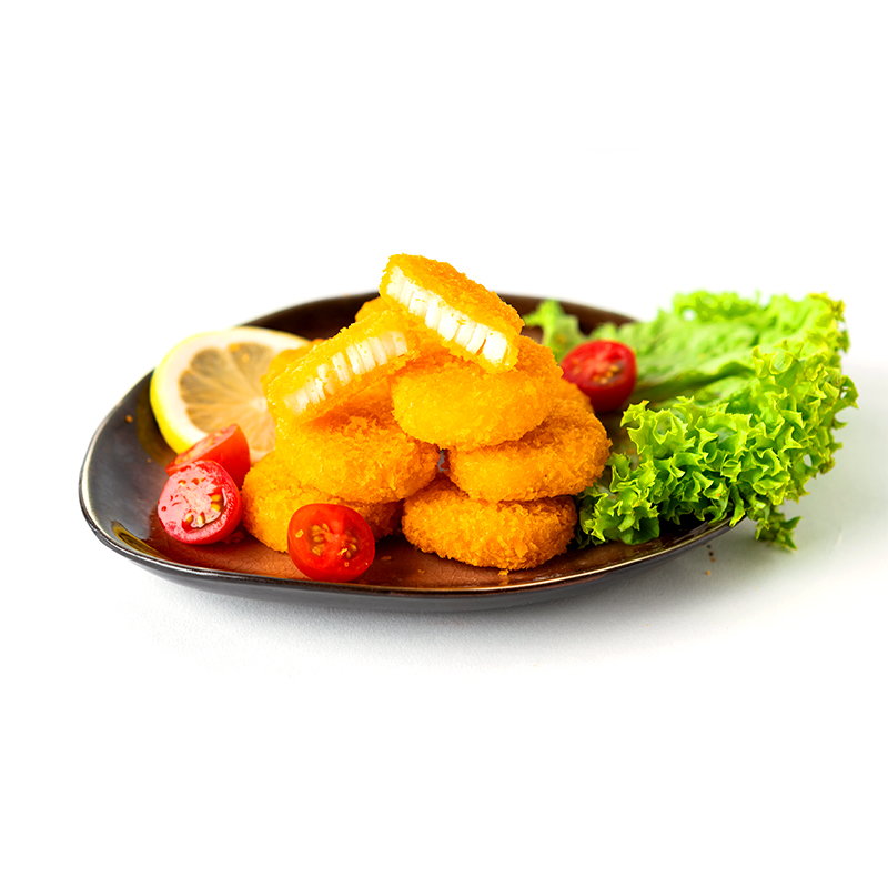 Оптовая продажа, высококачественный гребешок Seapack с золотым лезвием Surimi с глубокой жаровкой-отличный способ приготовления гребешков