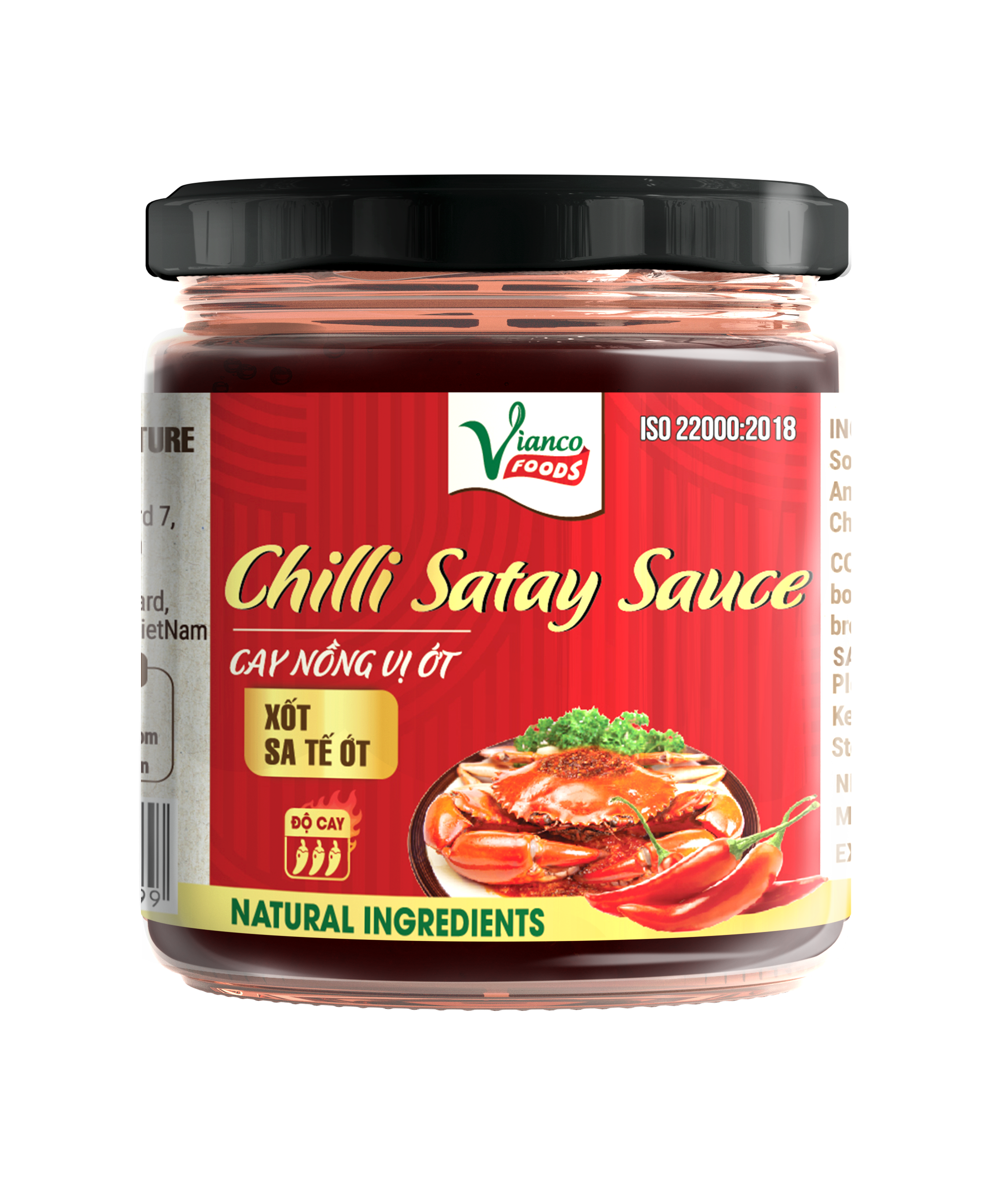Top Sale Chili Satay Sauce 150gram Mixed Spices Sauce Spices & Seasoning for Meat Sausage for Seller Factory From Vietnam