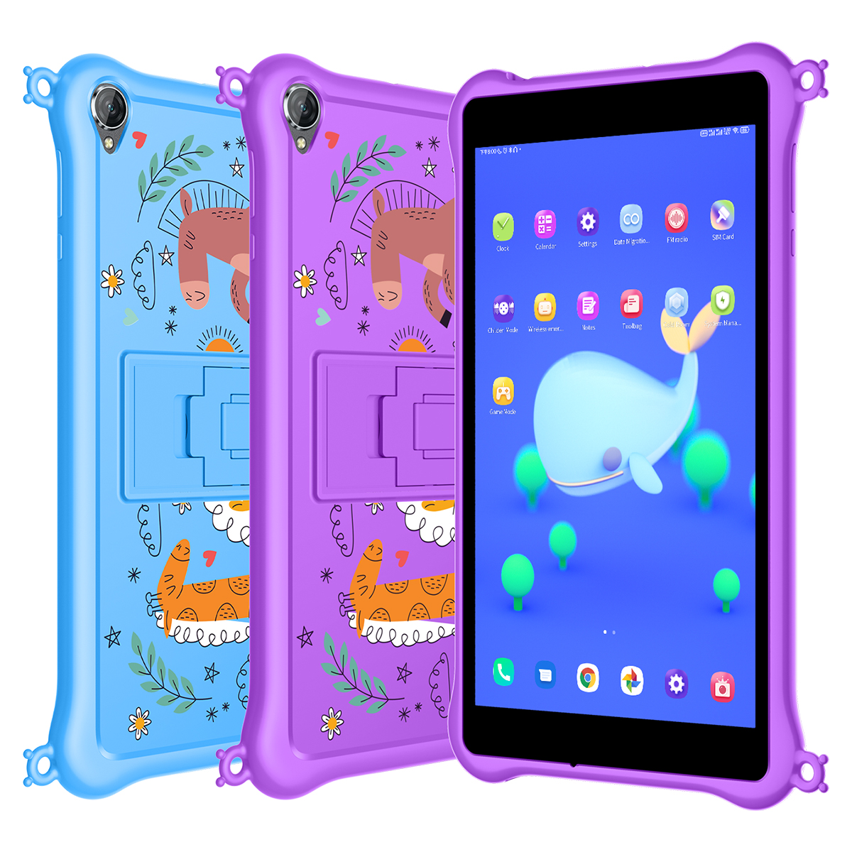 Дешевый китайский смарт-планшет Blackview Tab5 Kids Tab 5 Kids 8 дюймов 3 ГБ + 64 ГБ Android 12 Rockchip RK3326S четырехъядерный 5580 мАч