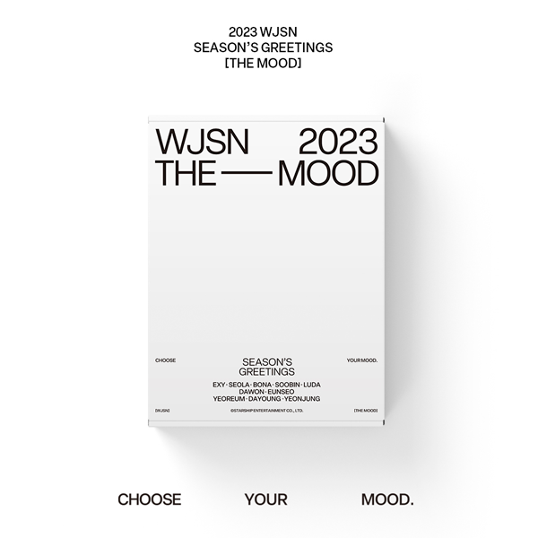 [Официальные альбомы KPOP] Корейская группа IDOL Girl Group Boy Group WJSN 2023 сезонные поздравления [THE-MOOD]