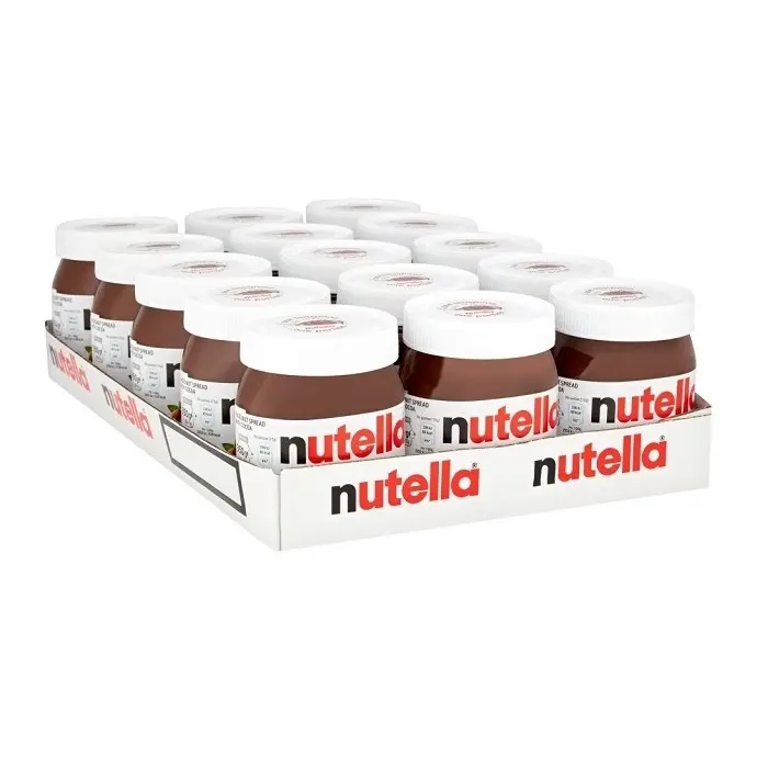 15 Pcs pcs per case Nutella Chocolate Cartoon Box Sweet Packaging Solid Biscuit Color Weight Form Nutella Chocolate Ferrero