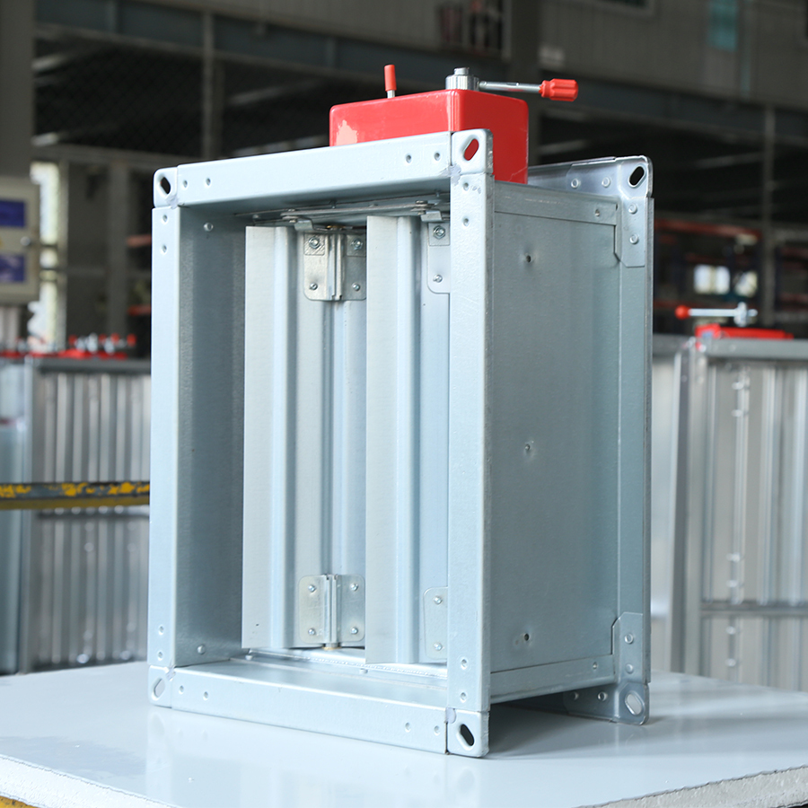 Fully Automatic Control Connect the Ventilation Ducts Smoke and Fire Damper
