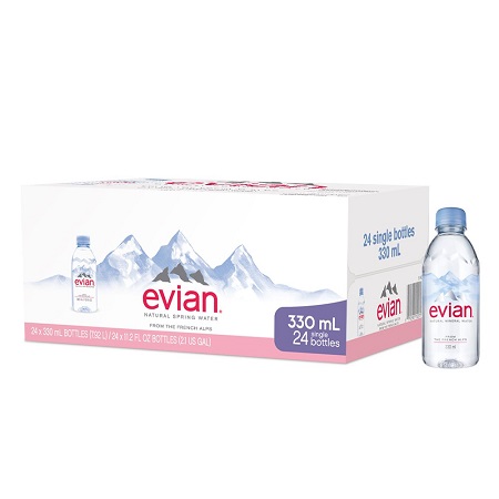 Французская Минеральная питьевая вода Evian