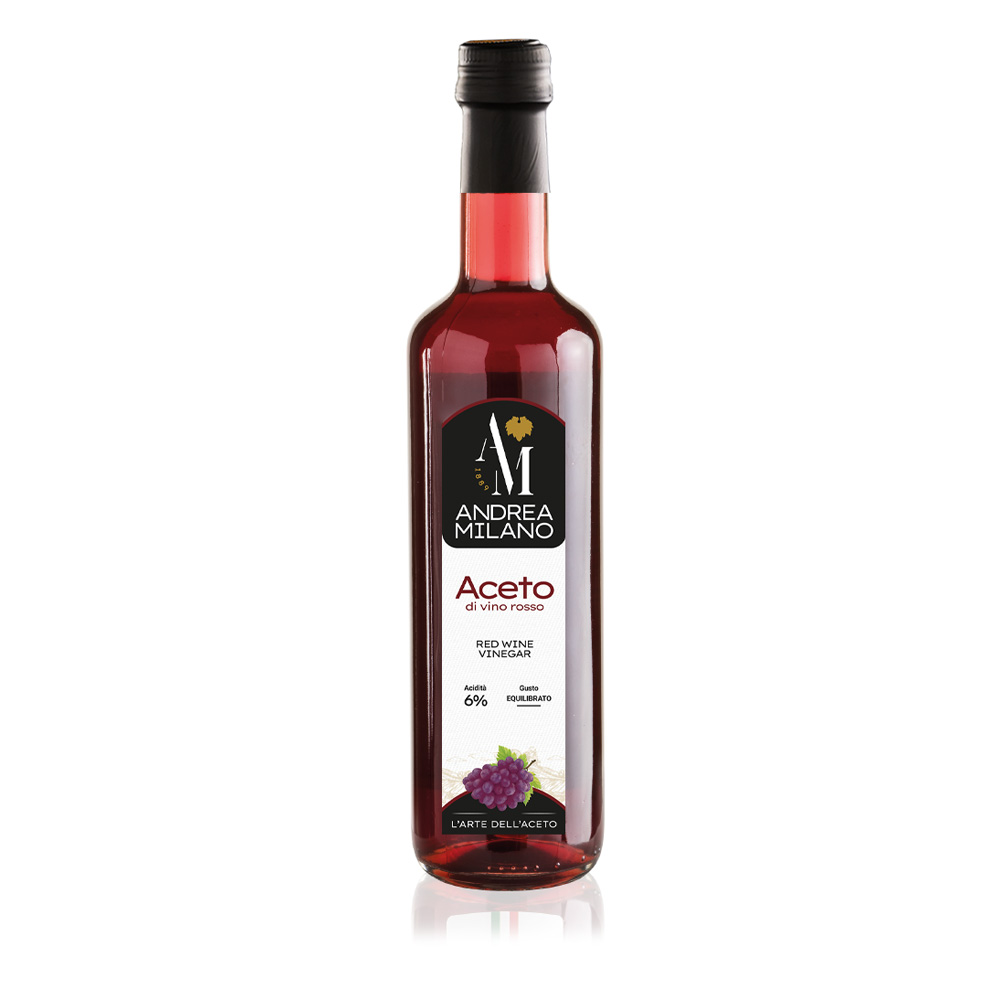 Wine Vinegar 500 Ml Glass Bottle for Sales Best Quality Italian Red Natural Vinegar Fermented from Italy,it Purple 1 Kg