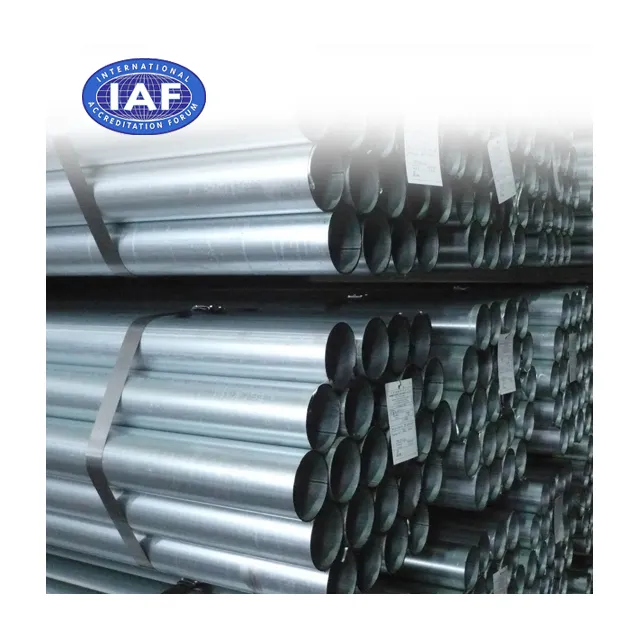 Low MOQ wholesale GI Pipe Hot Dipped Galvanized Pipe Grade S195T / L275 / S275J0H or equivalent or as per requested