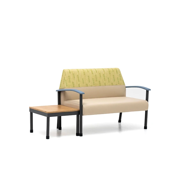 Medical Furniture Hospital 2 Seat Fat Guest Clinic Room Waiting Sofa