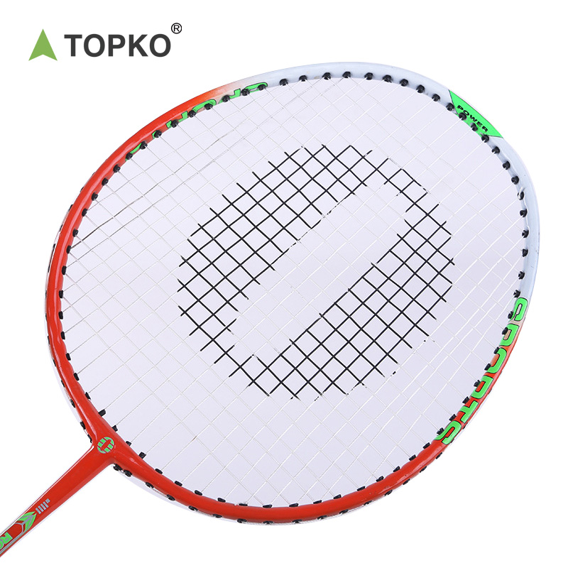 Ракетки для бадминтона TOPKO, Прочные Легкие железные тенниски для игр на открытом воздухе, профессиональные ракетки для бадминтона