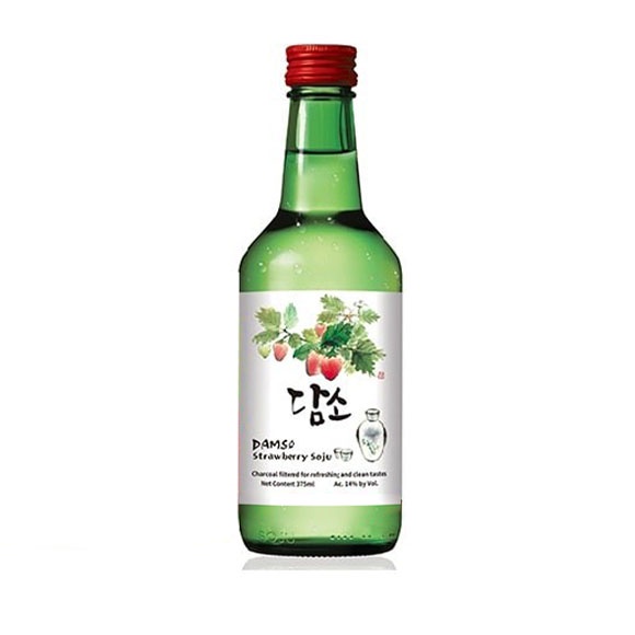 Высокое качество, Корея, Насыщенный фруктовый ароматизатор Soju, рисовое вино 360 мл x 20 OEM ODM