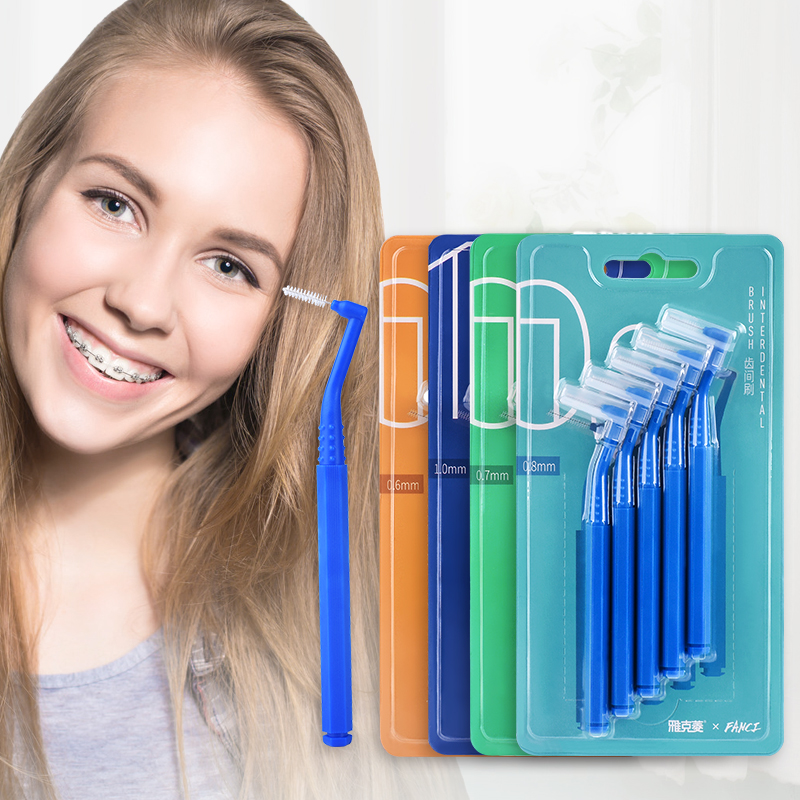 Manufacturers oral care adult brace toothbrush cleansing interdental tooth brushes