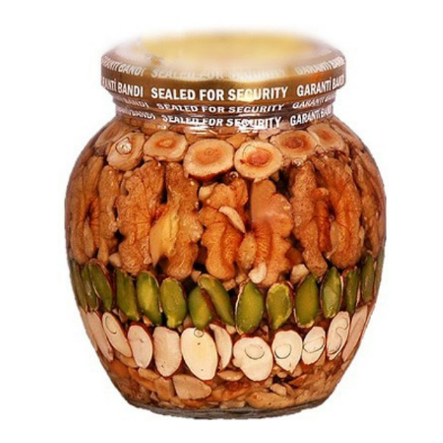 Natural Honey With Nuts Mixed Daily Canned Nuts with Honey  Feature Baked Material Shelf Origin Type Hard Age Life