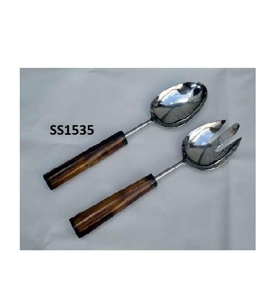 Home and garden kitchen and tabletop tools and gadgets with premium quality salad spoon and fork set