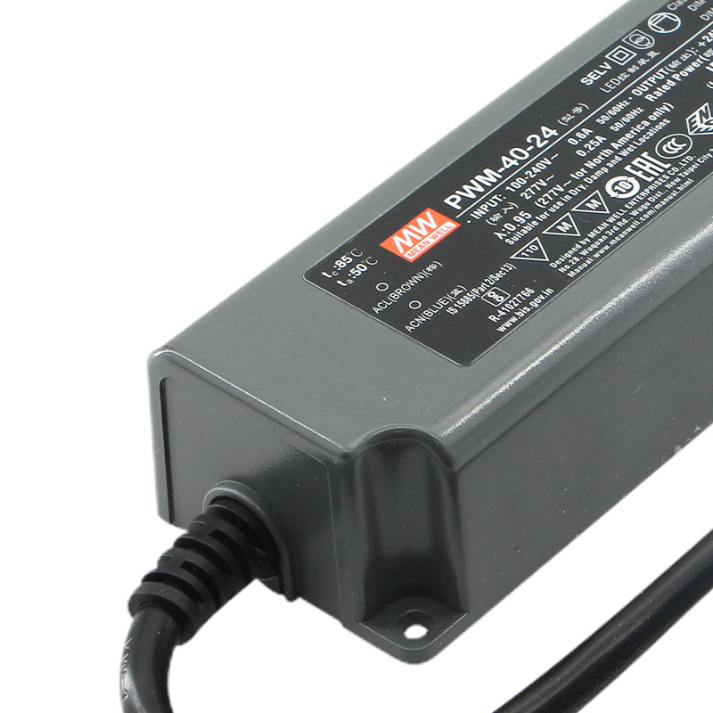 Бренд Mean Well представляет PWM-40-24 24V 5A водонепроницаемый светодиодный драйвер Ic мини Ups Dc плата со светодиодным приводом светодиодный драйвер Ic