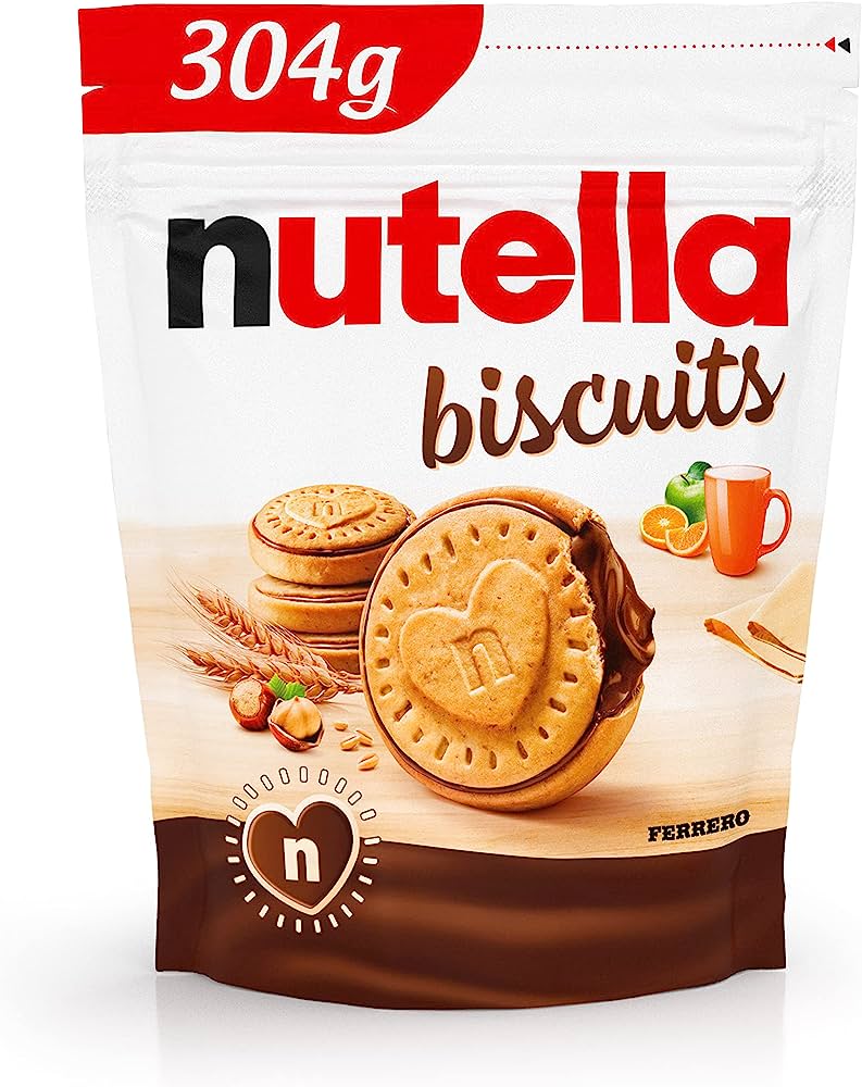 Оптовая продажа, печенье Nutella 304 г всех размеров на экспорт