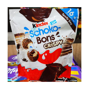 Schoko Bons Crispy chocolate packaging boxes candy food snacks