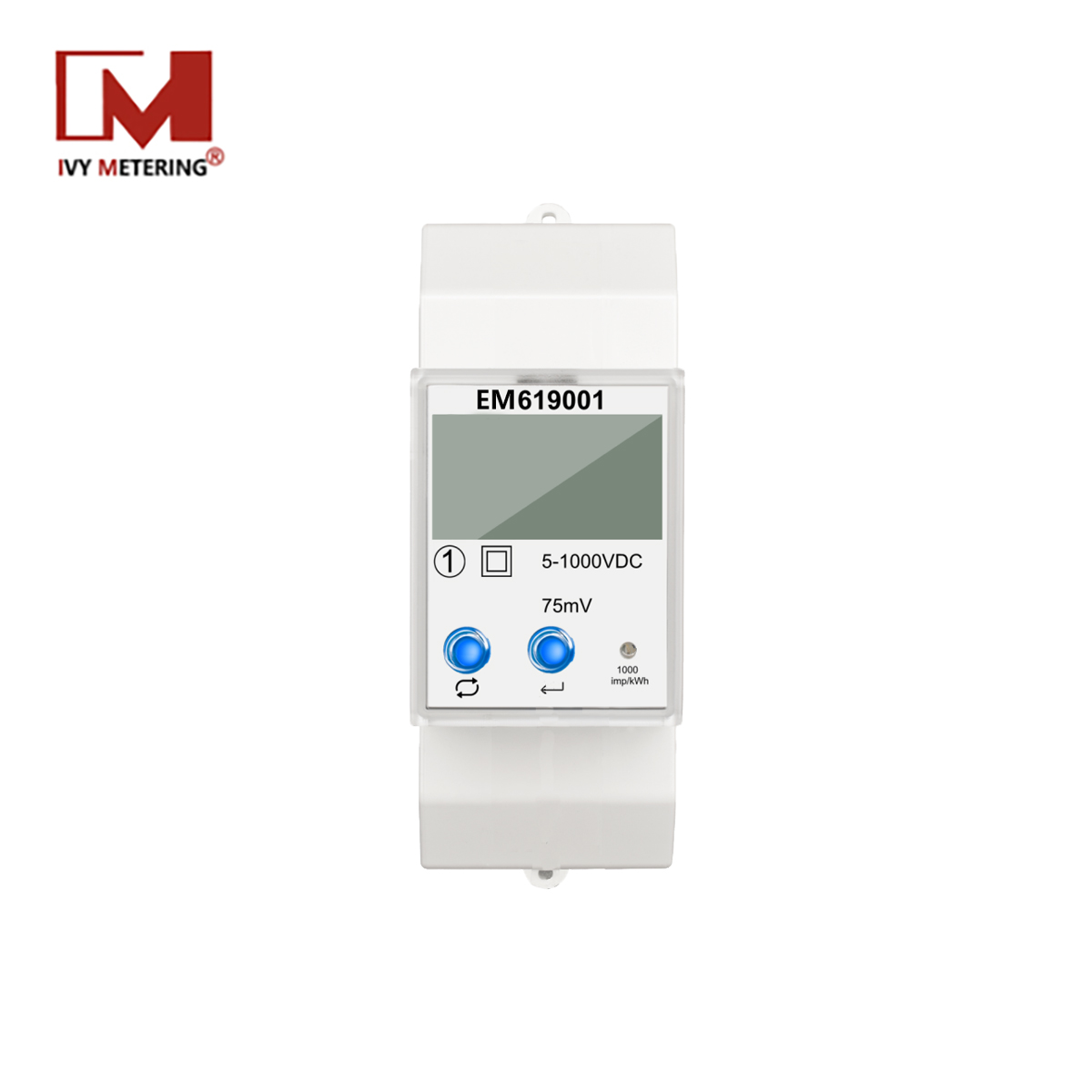 400 В 1 фазный измеритель сети Din Rail Solar DC Modbus для системы солнечных панелей