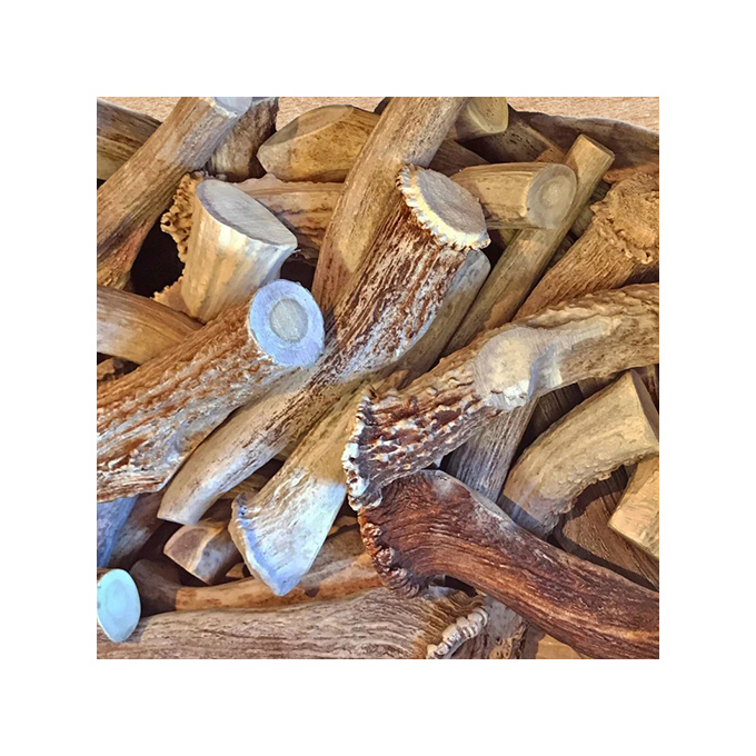 Dried deer Flaky Elk Antlers For sell dog chew and For furnitures