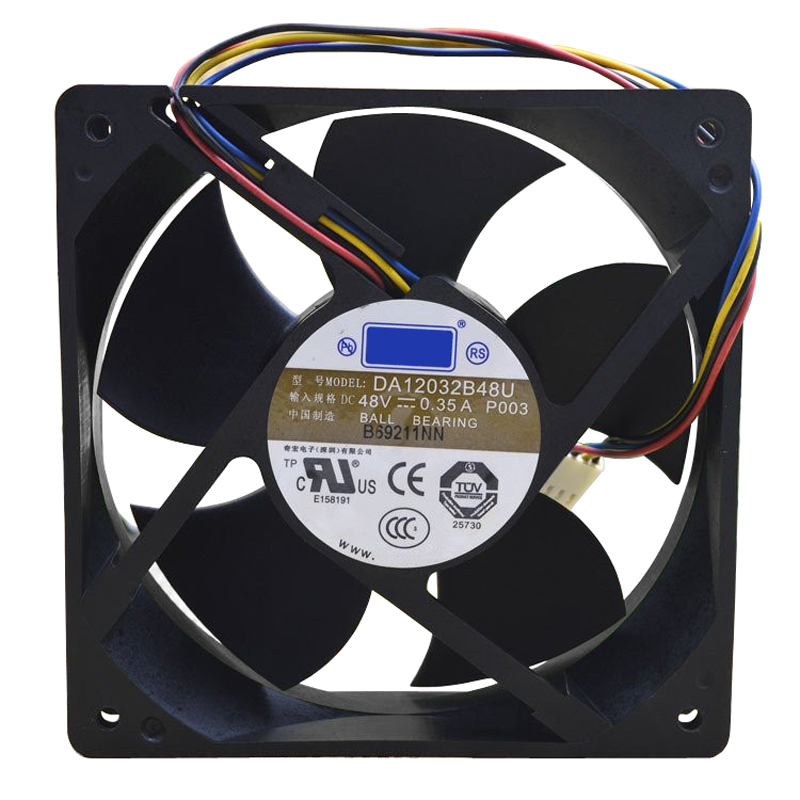 DA12032B48U 48V DC 0.35A 120*120*32mm вентилятор охлаждения воздуха