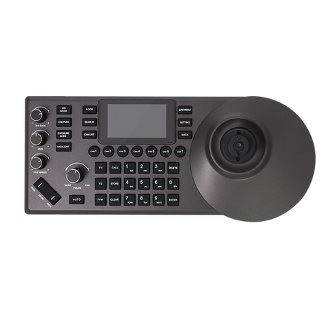 VideoCast Multifunctional NDI 7 Channel PTZ Camera Controller for Conference Systems