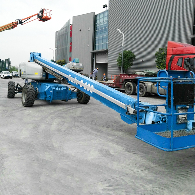 Genie S-100 30,48 М телескопический подъемник 100 "4x4 дизельное топливо для продажи