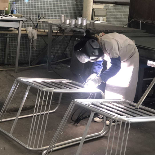 Custom shapes Metal furniture design Bespoke solutions User experience Custom finishes Customer-focused service