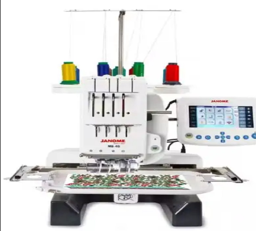 New Janomes MB-4S Commercial 4 Needle Embroidery Machine