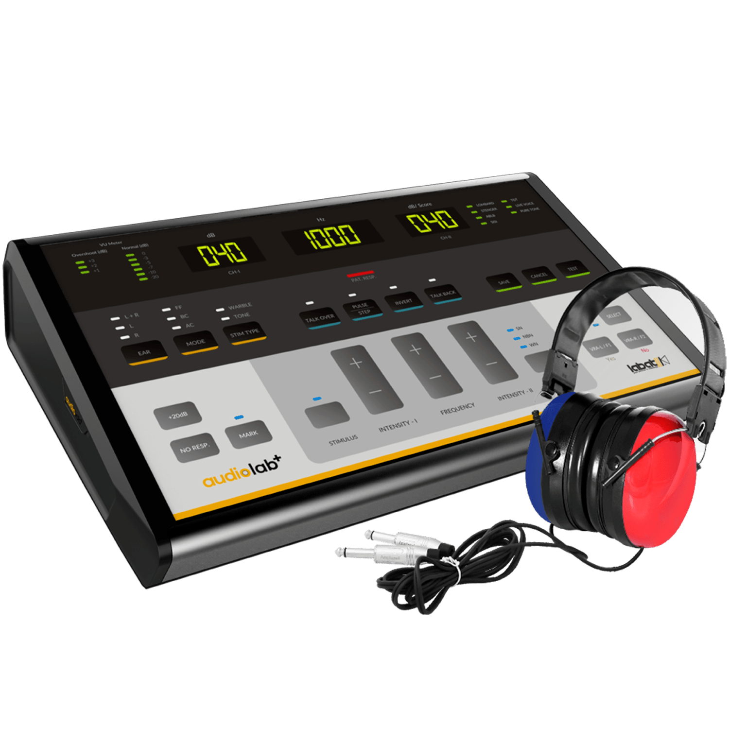 Diagnostics Audiometer For Hearing Test Audiolab Plus Portable Diagnostics Clinical Audiometer For Hospital And Clinic ENT