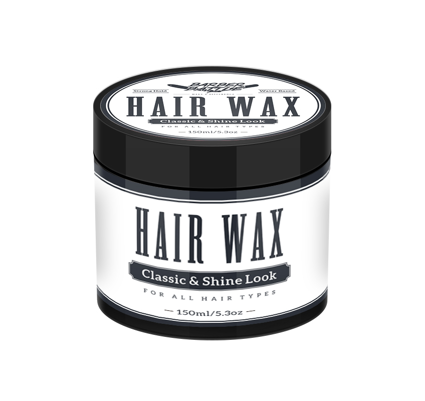 Custom Label Bottle Hair Wax Water Based Styling Wax Strong Hold and Shine