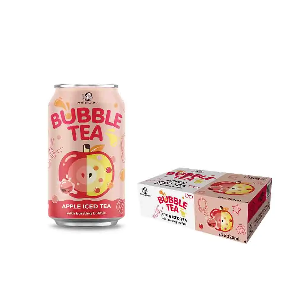 Taiwan 320ml bursting boba bubble tea
