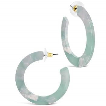 Women Clear Earring resin Trendy Korean Acetic earrings 2023 Jewelry