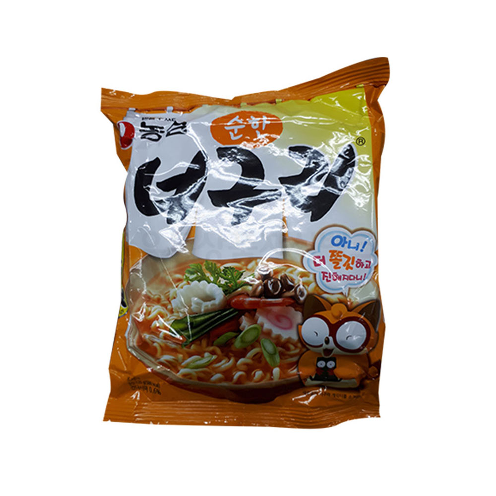 [Nongshim] korean Ramen Noodles Mild Neoguri (Multi-pack) Easy Food Ready in 5 Minutes Popular with kids Instant Food