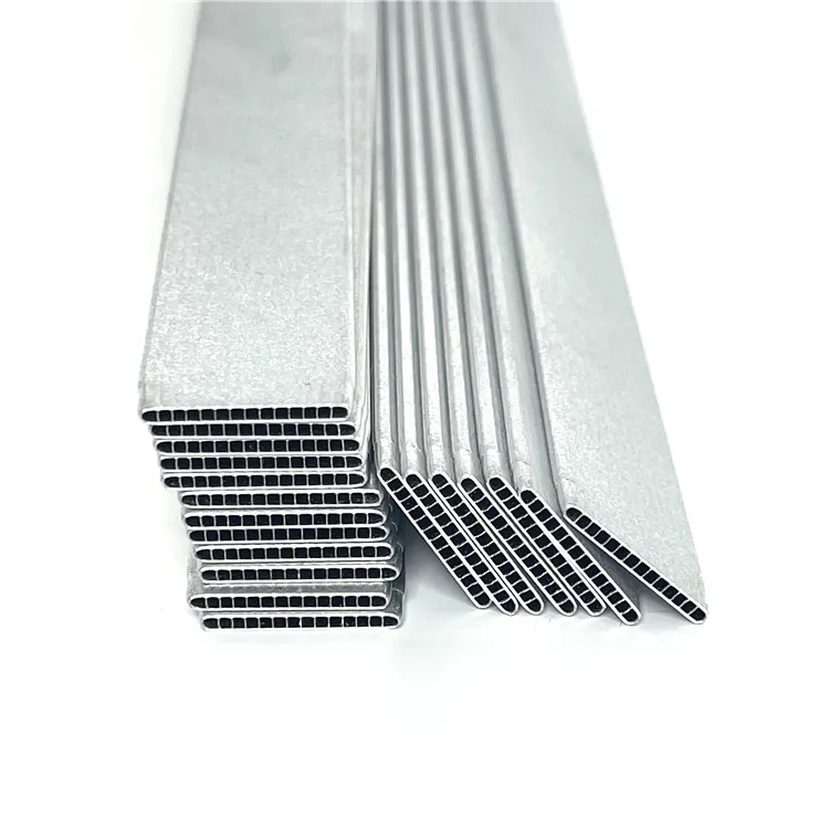 CE approval  1100 h112  Multi Holes Aluminum Extrusion Flat Tube for radiator