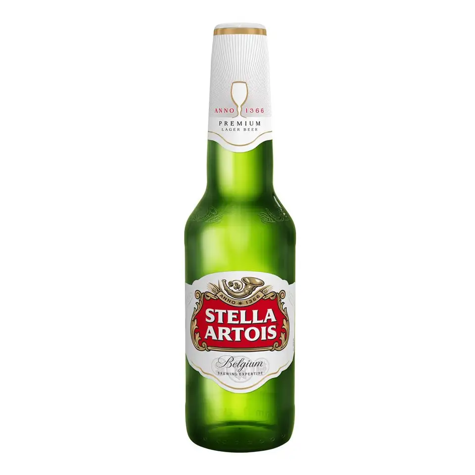 Бутылки для пива Stella Artois 24x330 мл в наличии на складе