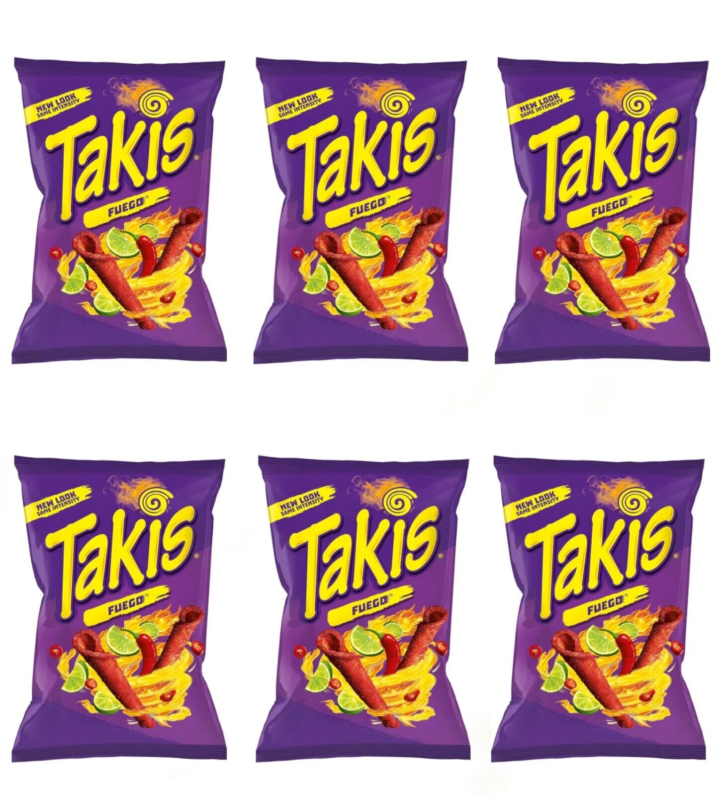 Оптовая продажа, Takis Fuego, 70 г, лучшее сочетание острых перцев чили и лайма со вкусом тортильи
