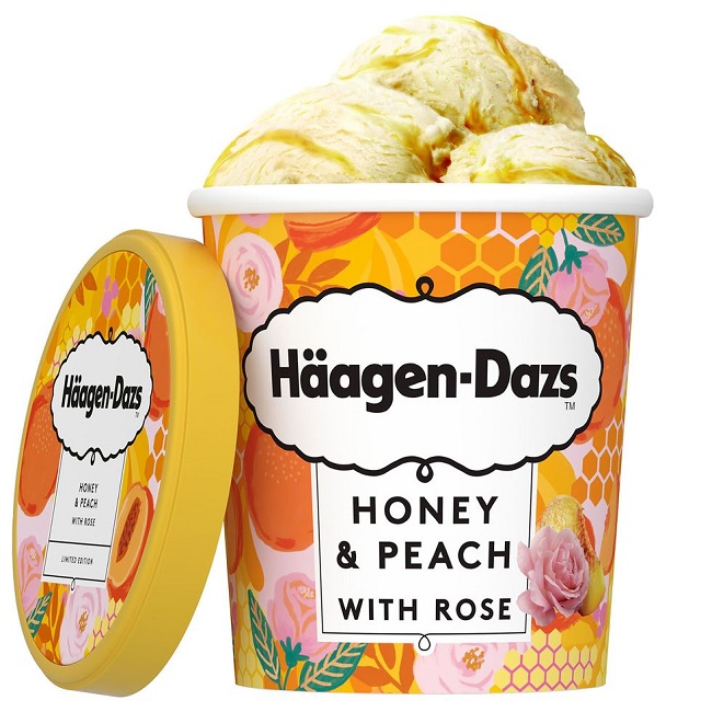 Оптовая цена, Haagen Dazs, все ароматы, мороженое, 3,6 унции. Чашка (12 шт.)