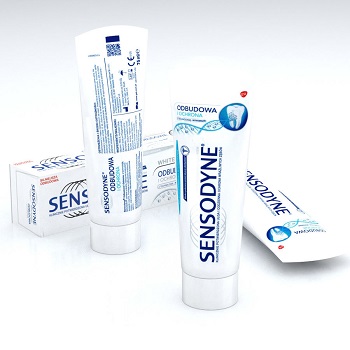 Sensodyne восстанавливает и защищает зубную пасту