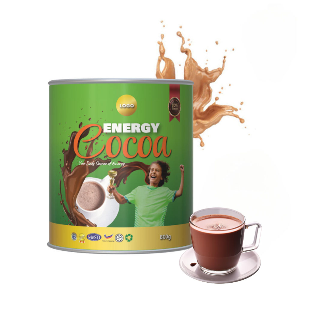 Best Selling Famous 3 in 1 Malted Cocoa Drinks Ready to Drink Enriched Energy Nutritional Cocoa Breakfast HALAL certified