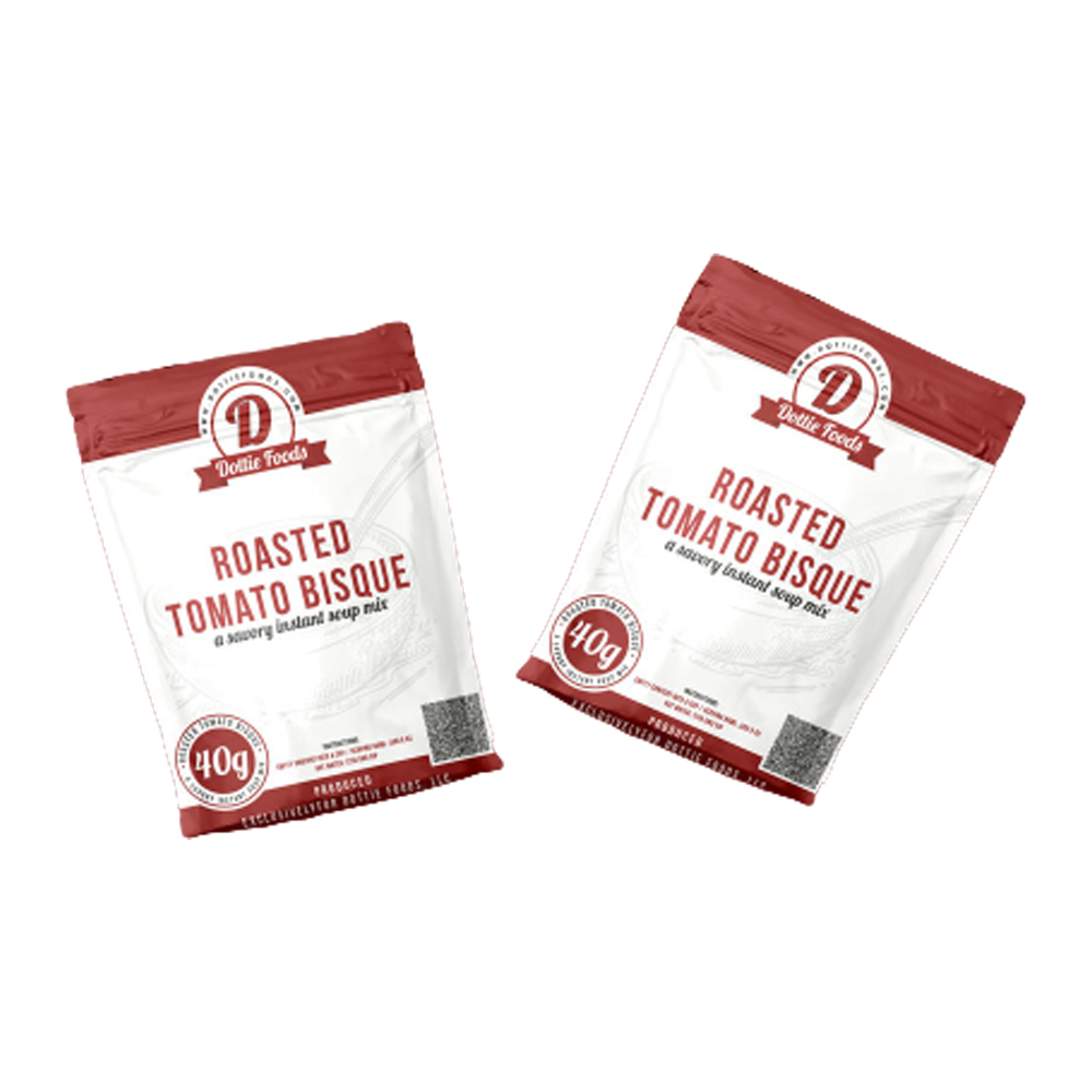 Жареный томатный бисквит Dottie Foods 40 г, модифицированный, соль, натуральные ароматы, сахар, специи, дрожжевой экстракт
