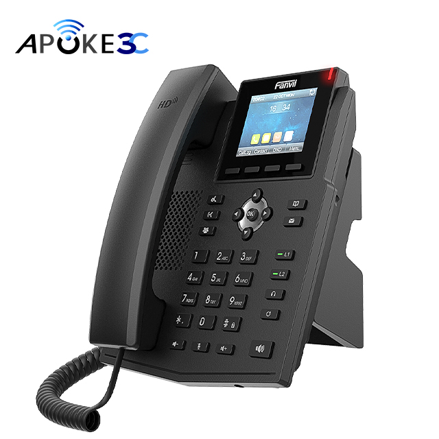 Fanvil X3SG, IP-телефон начального уровня с цветным экраном, низкая цена, 2 SIP-телефон, новый телефон voip