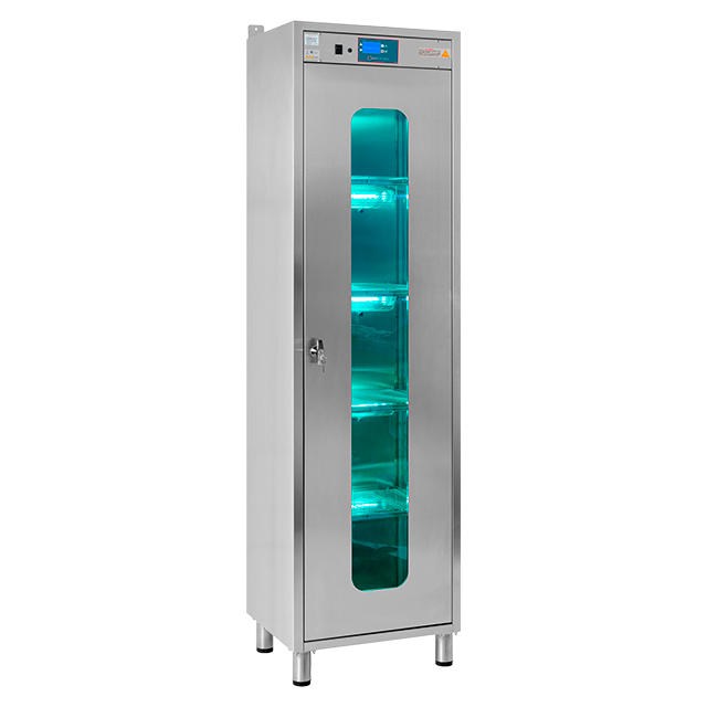Made In ITALY UV-C Disinfection Box AISI 304 S.S. 200W 99.99% Disinfection Of Any Object Grids Supports Included
