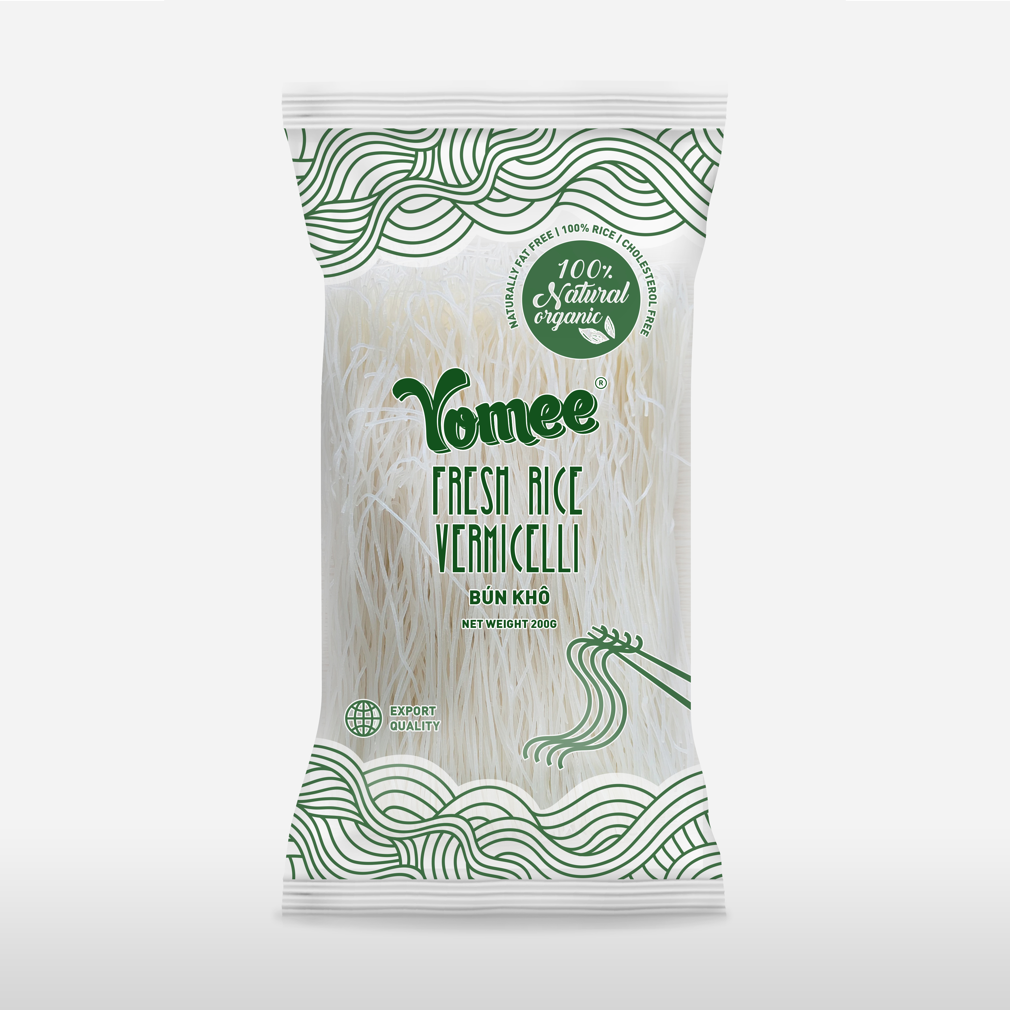 Rice Noodles - Fresh Rice Vermicelli 400gr x 30 - delicious and convenient - Good quality from Vietnam - Model TG0310
